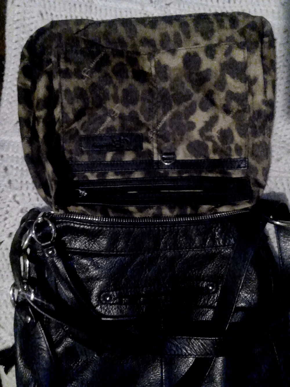 B MAXOWSKY Black Hand/Shoulder Bag